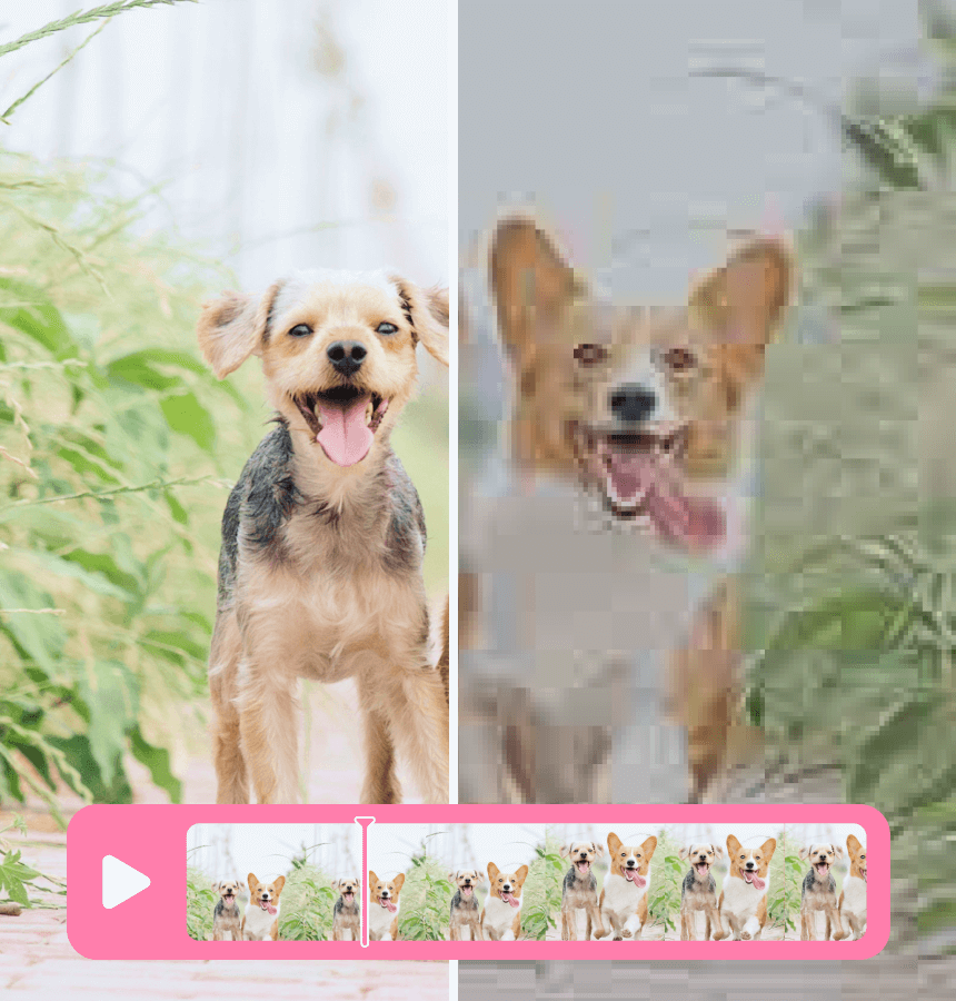 AI Video enhancer
